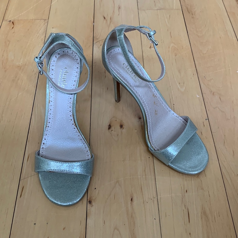 Charles David Open-Toe Ankle-Strap Heels